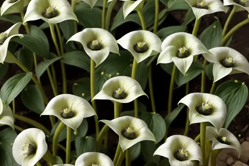 Friar’s cowl (arisarum vulgare) — photo 2