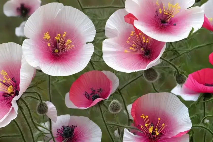 Fringed poppy mallow (callirhoe digitata) — photo 2