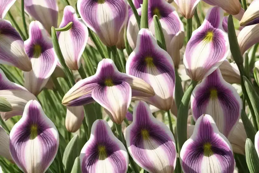 Fritillaria meleagris (checkered lily)
