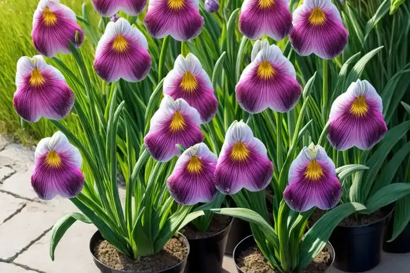 Fritillaria michailovskyi (michael’s flower) — photo 3