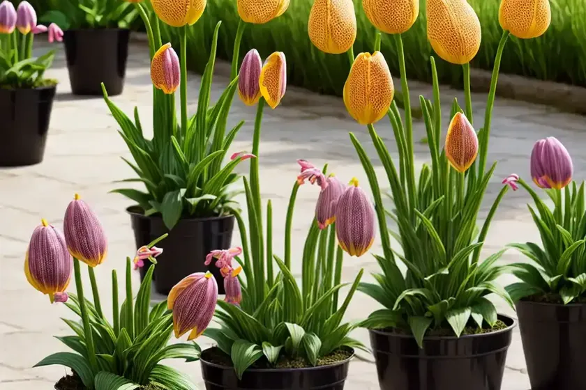 Fritillaria pontica (european fritillaria) — photo 2