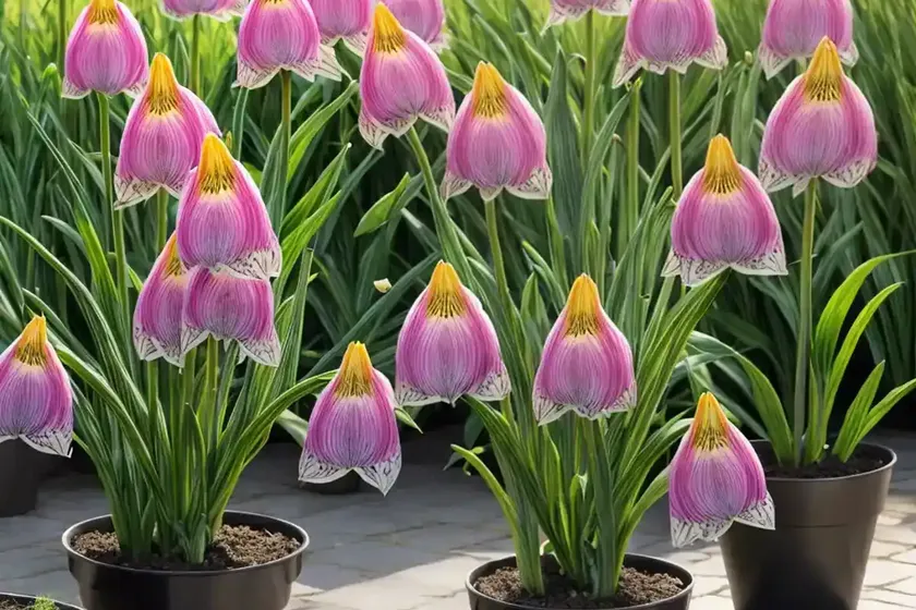 Fritillaria verticillata)