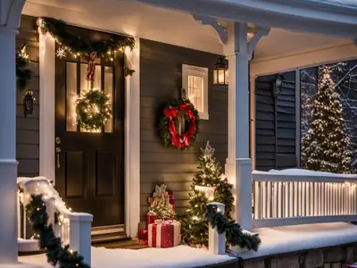 Front Porch Christmas Decorating Ideas