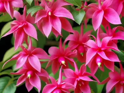 Fuchsia ‘Genii’ (Hardy Fuchsia)