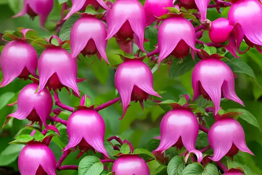 Fuchsia magellanica ‘lady bacon’ (hardy fuchsia) — photo 2