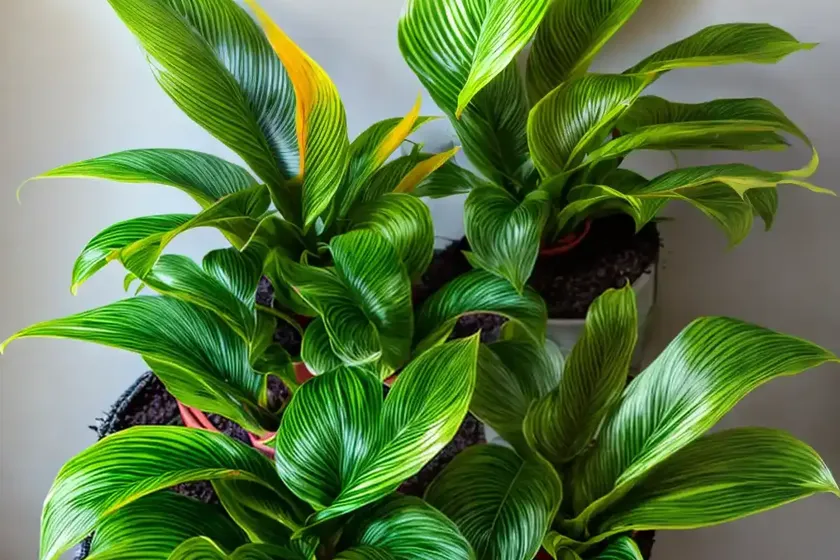 Furry feather (calathea rufibarba) — photo 2