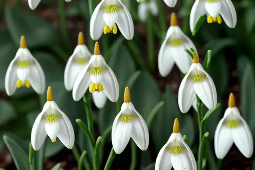 Galanthus ‘atkinsii’ (snowdrop) — photo 2