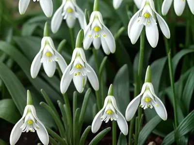 Galanthus Elwesii (Greater Snowdrop)