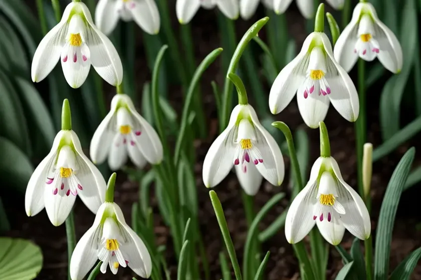 Galanthus ‘lady beatrix stanley’ (snowdrop) — photo 3