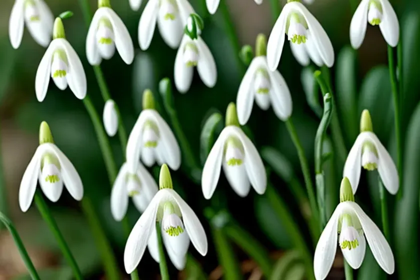 Galanthus ‘magnet’ (snowdrop) — photo 2