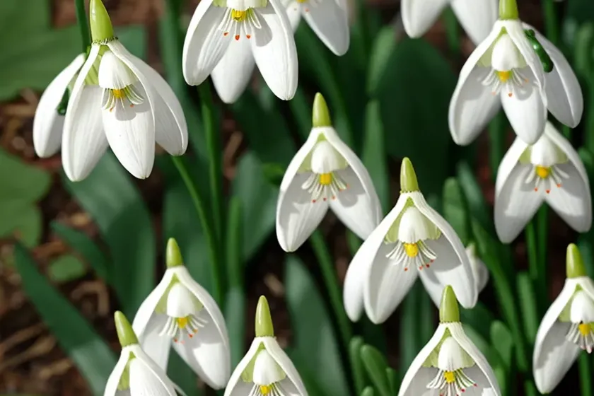 Galanthus ‘magnet’ (snowdrop) — photo 3