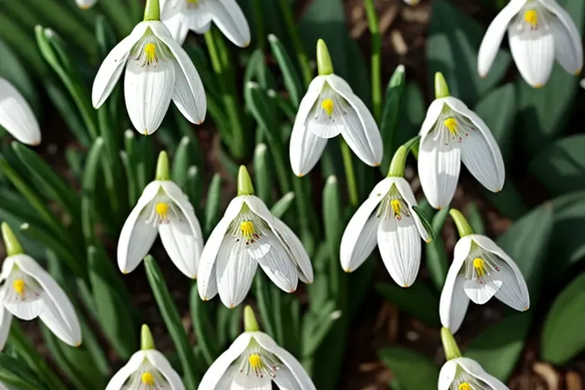 Galanthus reginae-olgae (autumn snowdrop)