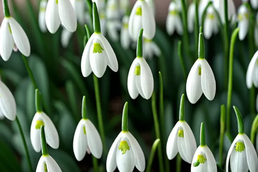 Galanthus ‘straffan’ (snowdrop) — photo 3