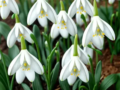 Galanthus ‘Straffan’ (Snowdrop)