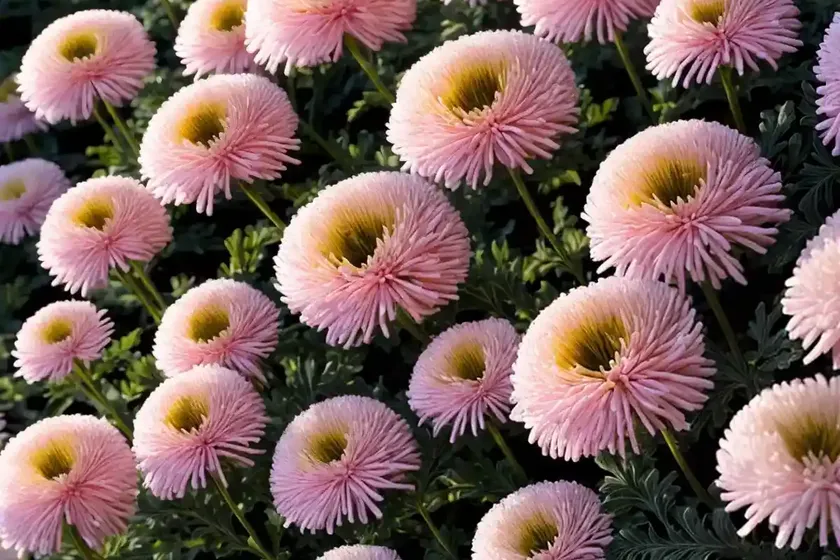 Garden mum (chrysanthemum ‘color echo’)