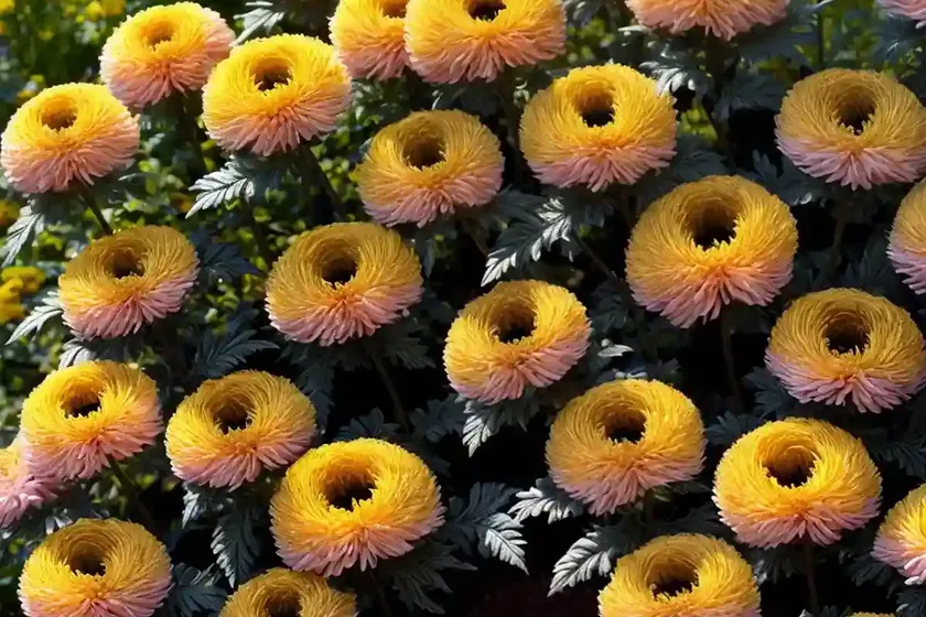 Garden mum (chrysanthemum morifolium ‘bedazzled bronze’) — photo 2