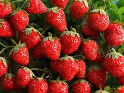 Garden Strawberry (Fragaria X Ananassa)
