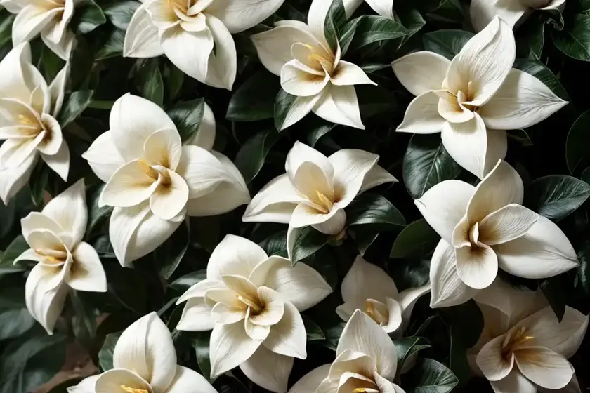 Gardenia (gardenia jasminoides ‘radicans variegata’) — photo 3