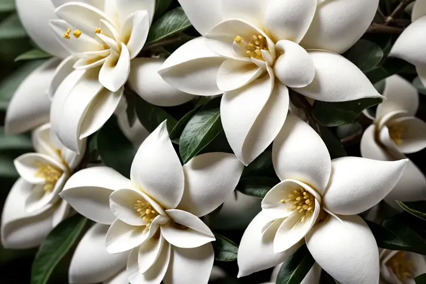 Gardenia (gardenia jasminoides ‘shooting star’)