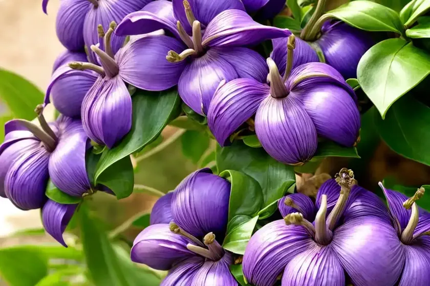 Garlic vine (mansoa alliacea) — photo 2