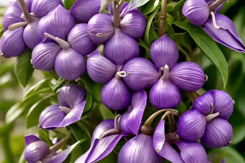 Garlic vine (mansoa alliacea) — photo 3