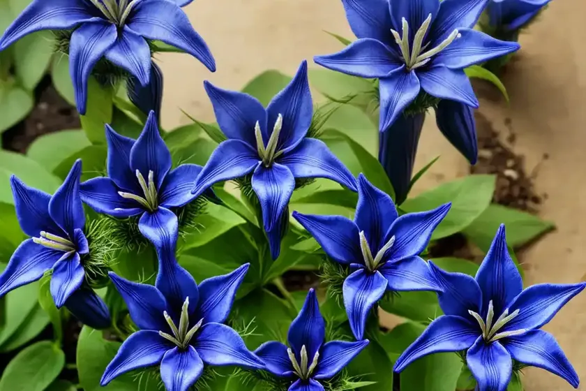 Gentiana clausa (bottle gentian) — photo 2