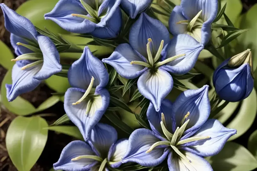 Gentiana ‘strathmore’ (gentian) — photo 3