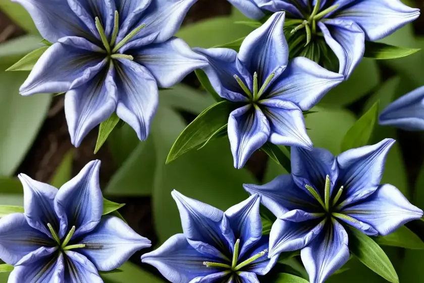 Gentiana verna (spring gentian) — photo 3