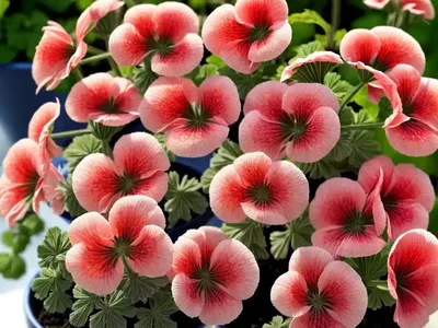 Geranium Plant (Pelargonium Zonale)
