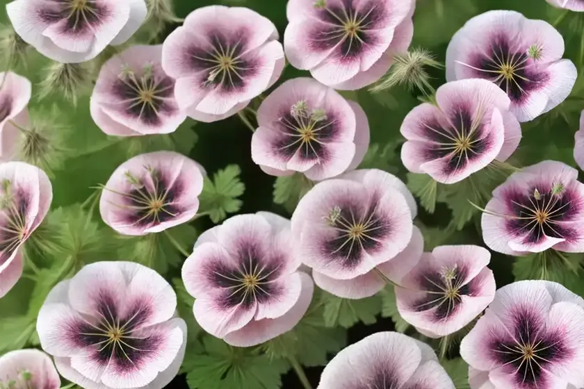 Geranium x oxonianum ‘miss heidi’ (cranesbill) — photo 2