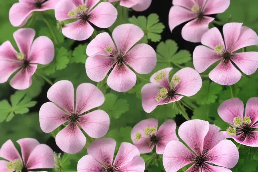 Geranium x oxonianum ‘wargrave pink’ (cranesbill) — photo 2