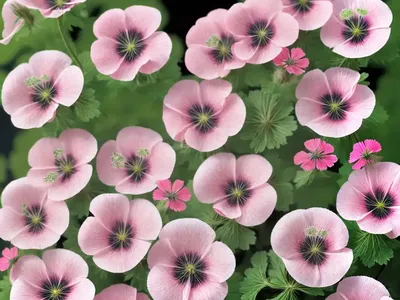 Geranium X Oxonianum ‘Wargrave Pink’ (Cranesbill)