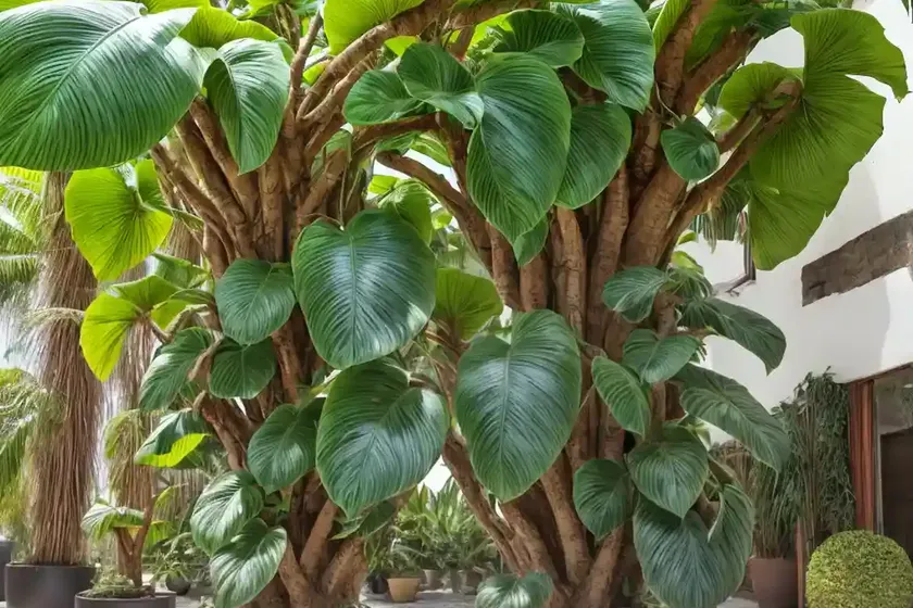 Giant bamburanta (ctenanthe oppenheimiana) — photo 2