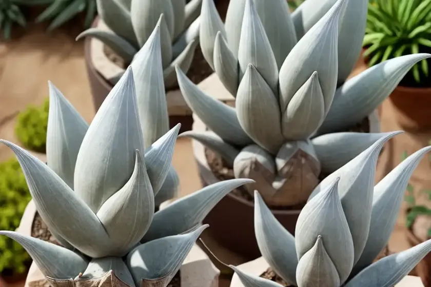 Giant chalk dudleya (dudleya brittonii) — photo 3