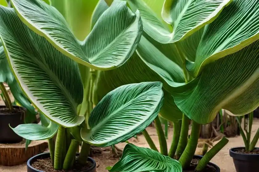 Giant Elephant’s Ear (Alocasia Macrorrhizos) — photo 3