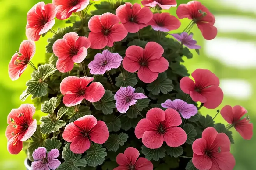 Giant herb-robert (geranium maderense) — photo 2