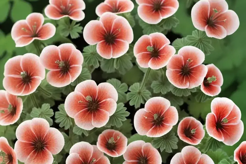 Giant herb-robert (geranium maderense)