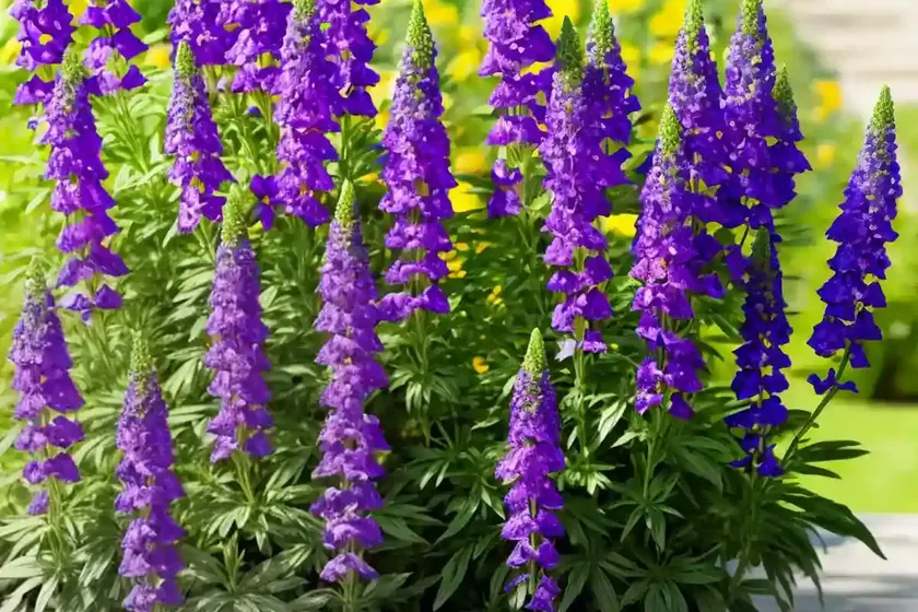 Giant larkspur (consolida ajacis) — photo 3