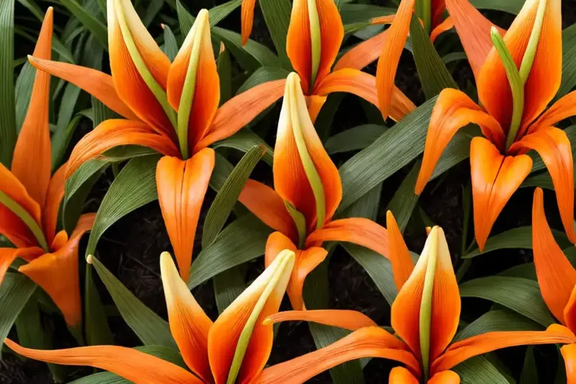Ginger lily (hedychium ‘tahitian flame’) — photo 2