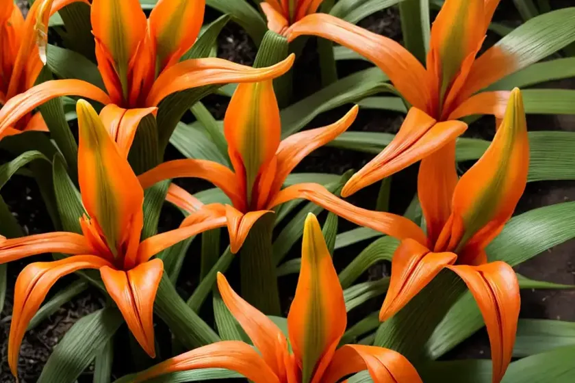 Ginger lily (hedychium ‘tahitian flame’) — photo 3