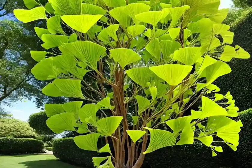 Ginkgo biloba ‘horizontalis’ (maidenhair tree) — photo 3