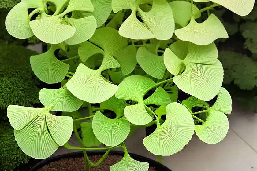 Ginkgo biloba ‘majestic butterfly’ (maidenhair tree) — photo 3