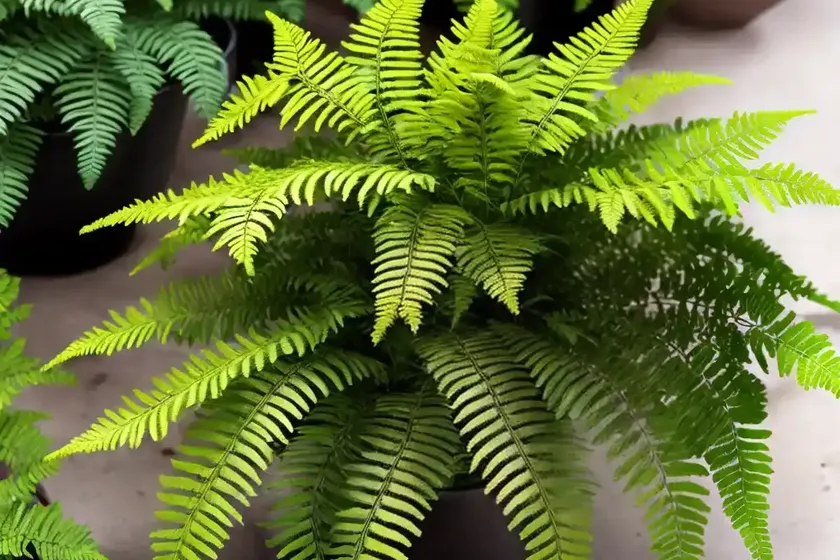 Glade fern (diplazium pycnocarpon) — photo 3