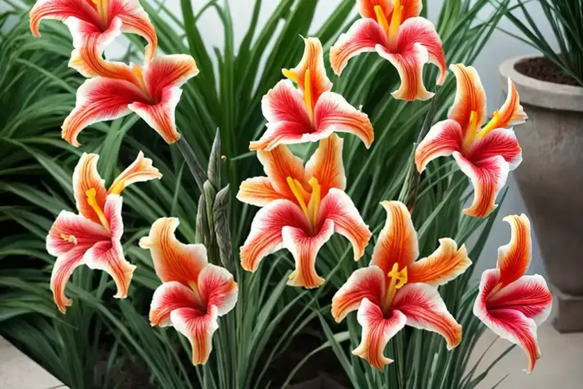 Gladiolus ‘Adrenalin’ (Sword Lily) — photo 3