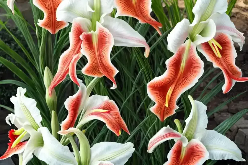 Gladiolus ‘aftershock’ (sword lily) — photo 2