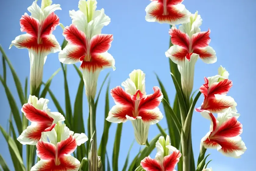 Gladiolus carmineus (cliff gladiolus) — photo 3