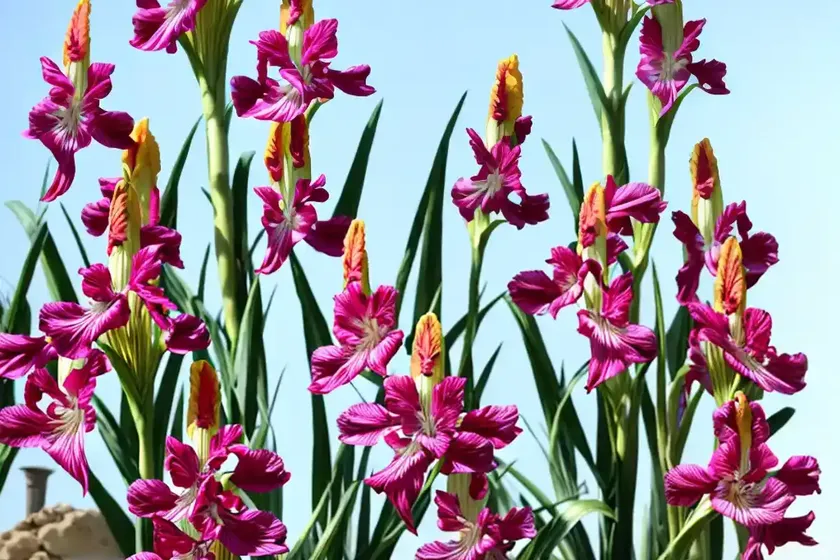 Gladiolus communis subsp. byzantinus (byzantine gladiolus) — photo 3