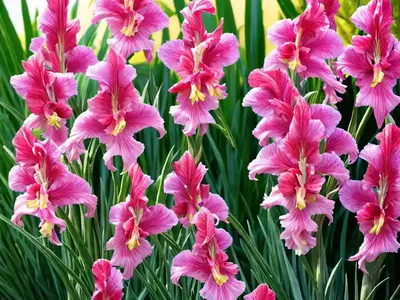 Gladiolus Communis Subsp. Byzantinus (Byzantine Gladiolus)