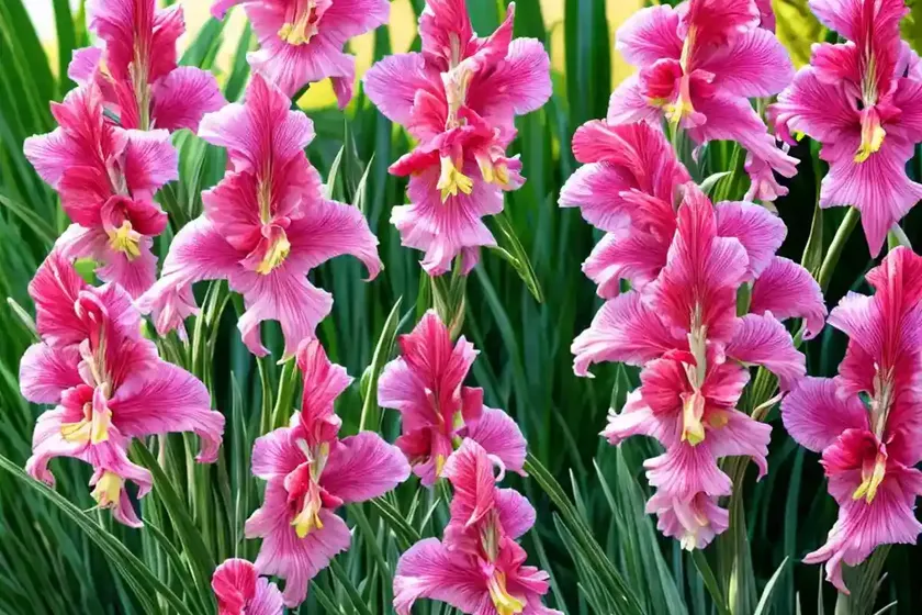 Gladiolus communis subsp. byzantinus (byzantine gladiolus)