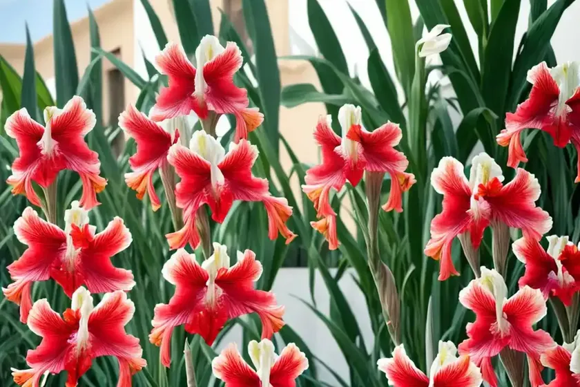 Gladiolus italicus (field gladiolus) — photo 3